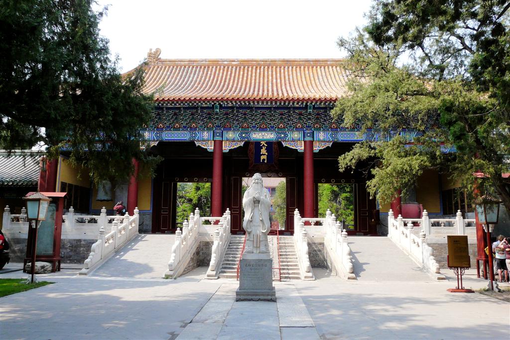 BEIJING - de confucius tempel