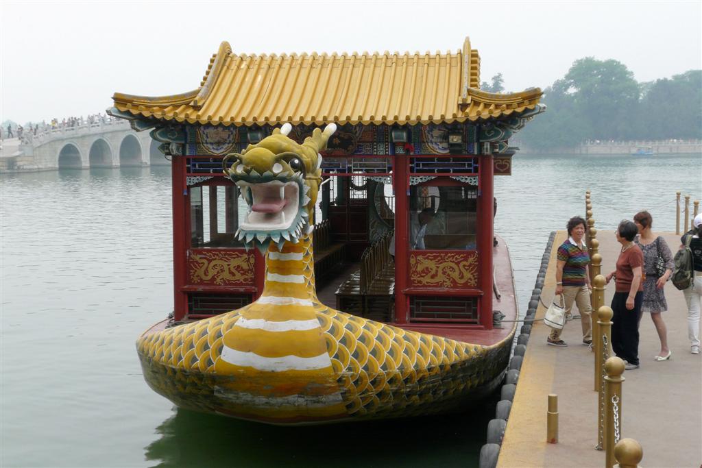 BEIJING - boot bij het zomerpaleis