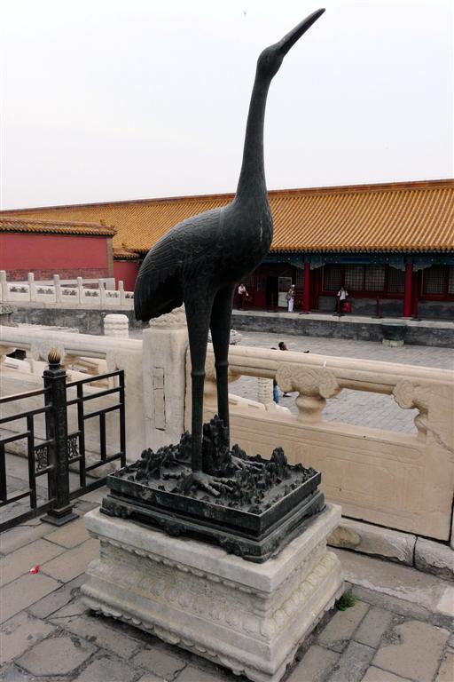 BEIJING - beeld in de verboden stad