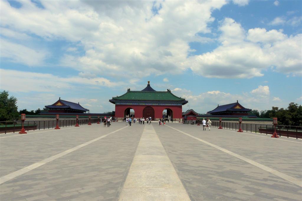 BEIJING - toegang naar de tempel van de hemel