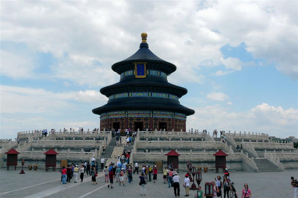 BEIJING - Qinian Dian bij de tempel van de hemel