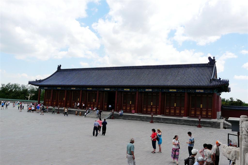 BEIJING - plein bij de tempel van de hemel