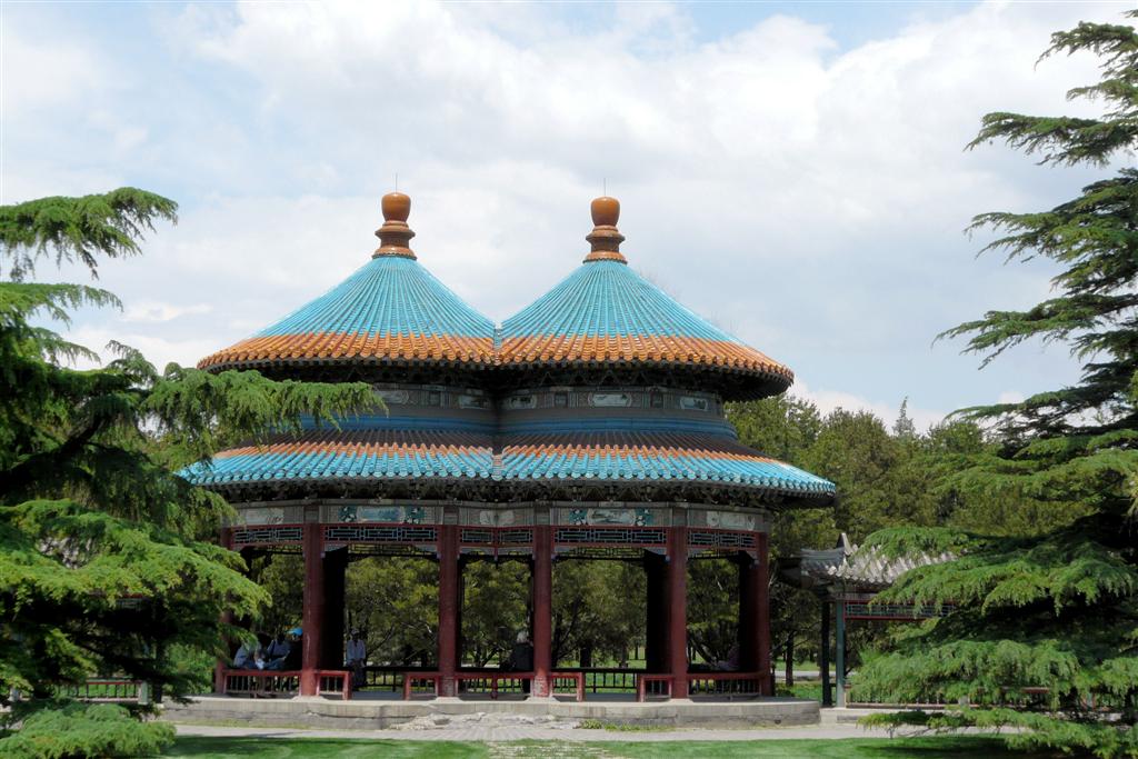 BEIJING - het paviljoen van het lange leven
