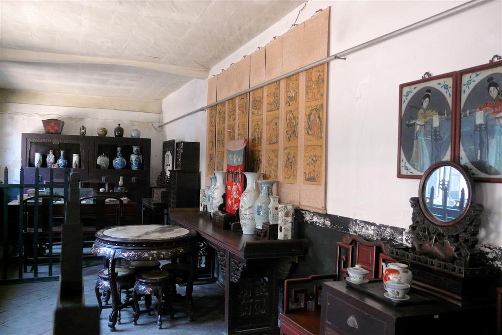 PINGYAO - interieur spullen van een bank museum