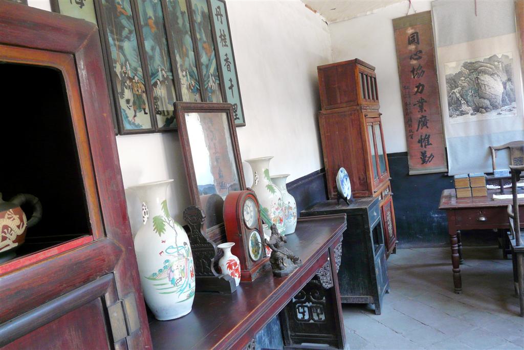 PINGYAO - interieur spullen van een bank museum