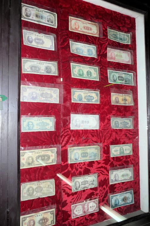 PINGYAO - geld briefjes bij een bank museum