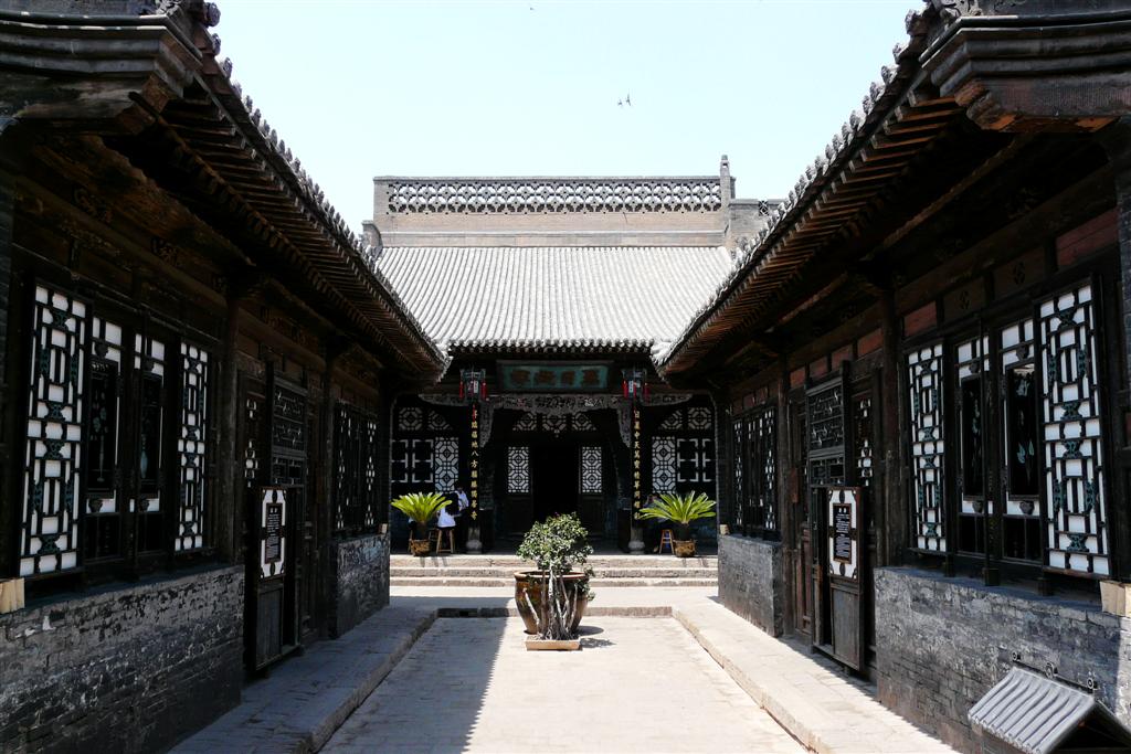 PINGYAO - binnenplaats van een museum