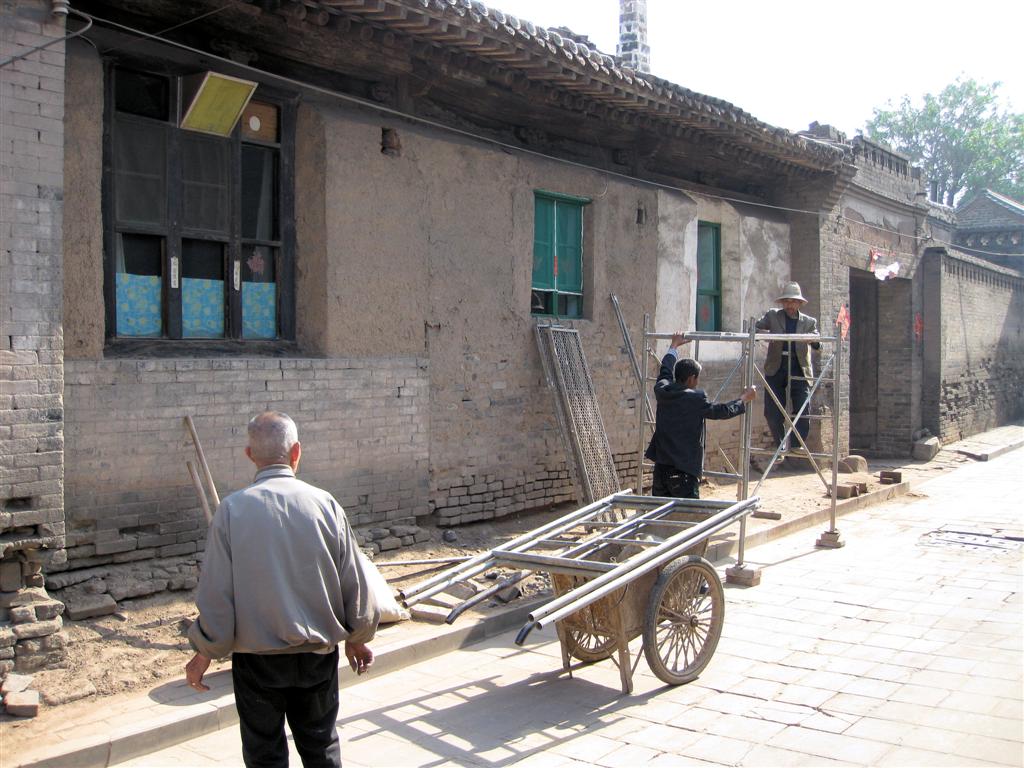 PINGYAO - steiger bouwen