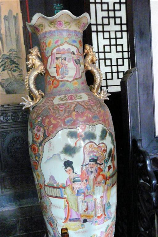 PINGYAO (Wang Family Courtyard)- een vaas