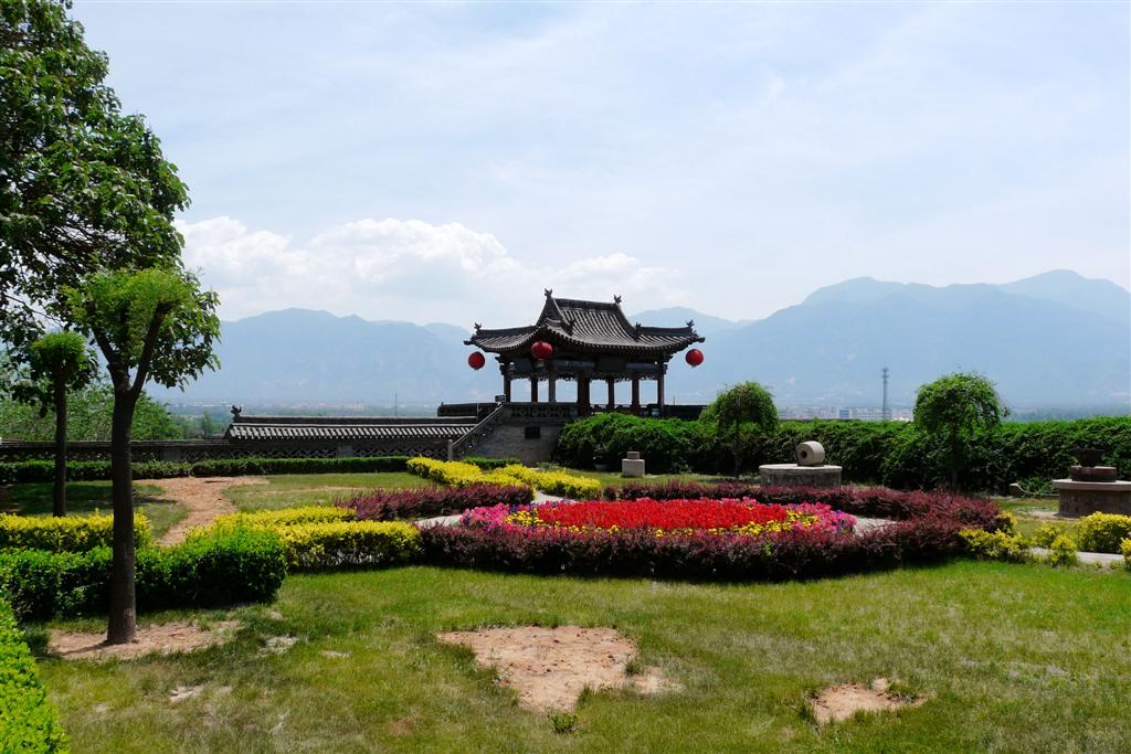 PINGYAO (Wang Family Courtyard)- een aangelegde tuin