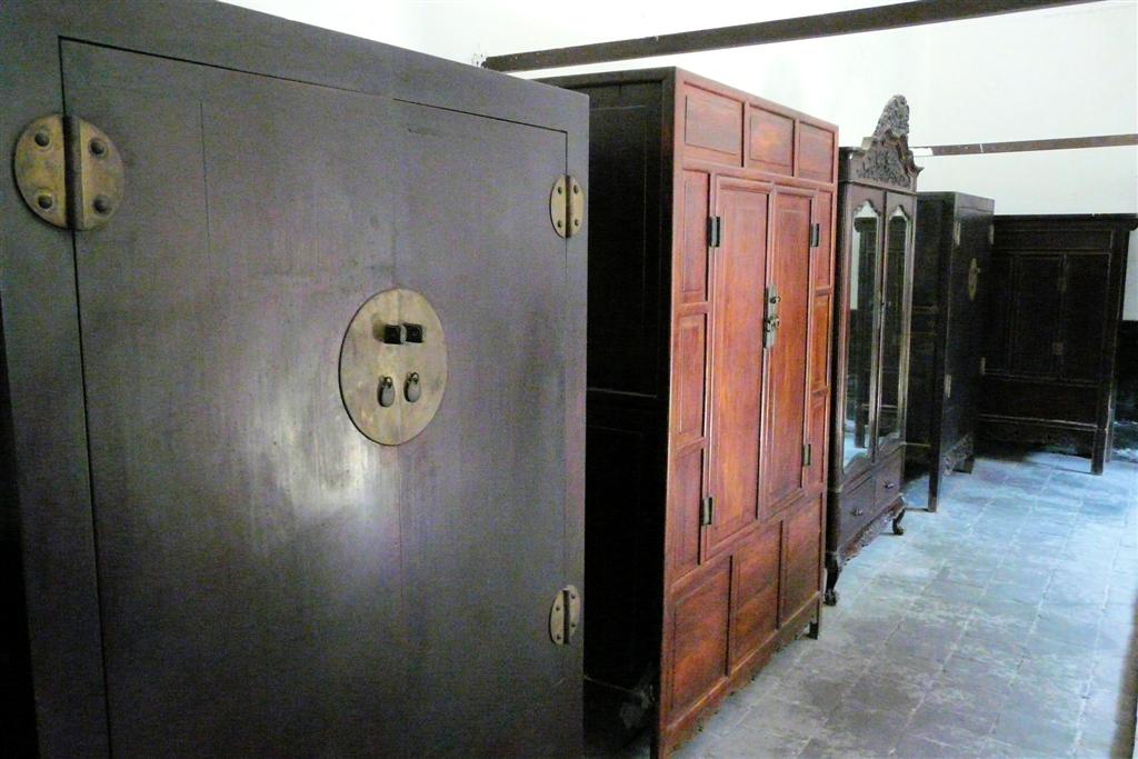 PINGYAO - kasten in het kranten museum