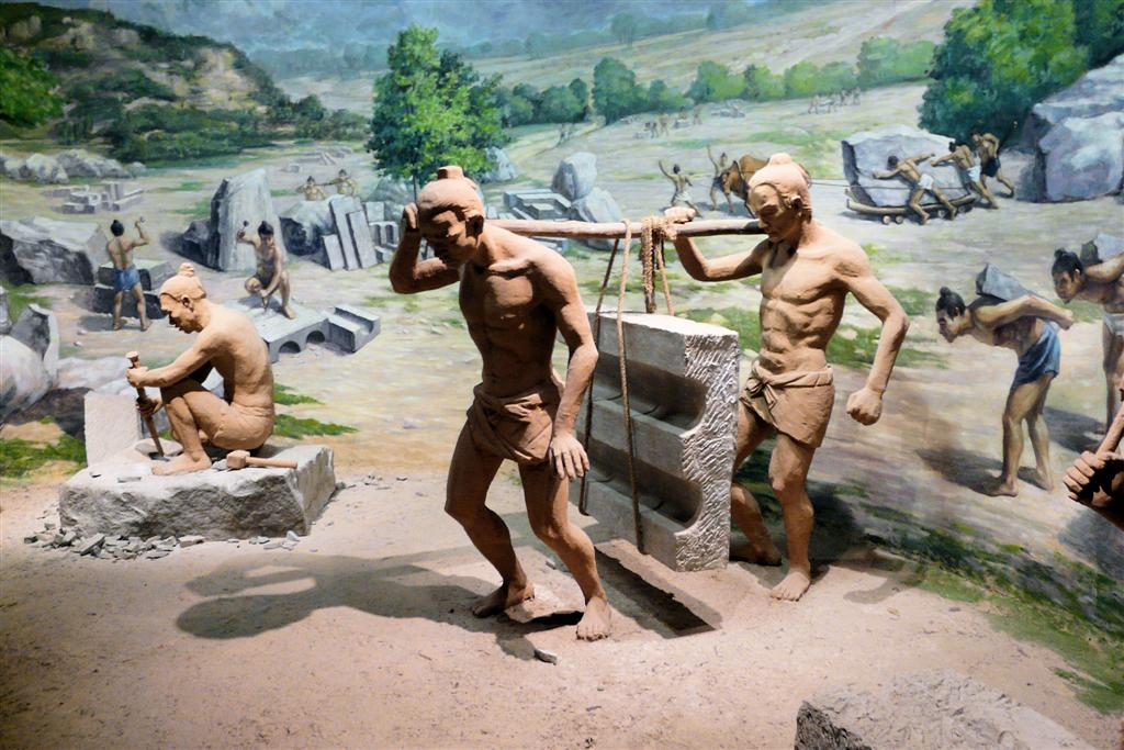 XIAN - maken van de terracotta beelden