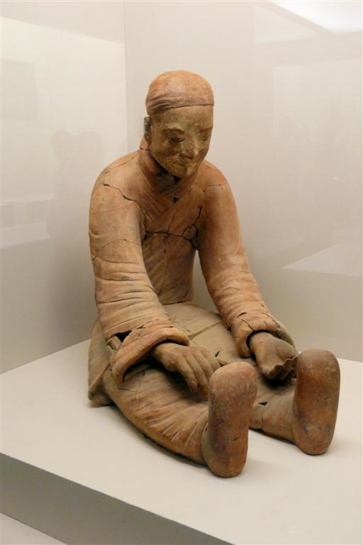 XIAN - beeld in het museum bij het terracotta leger