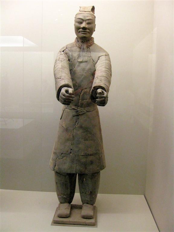 XIAN - beeld in het museum bij het terracotta leger