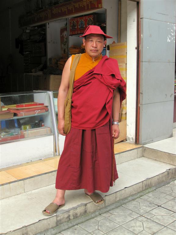 CHENGDU - een Tibetaanse monnik