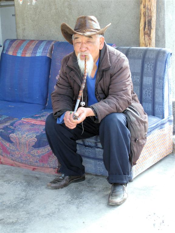 LIJIANG - een oudere Chinees