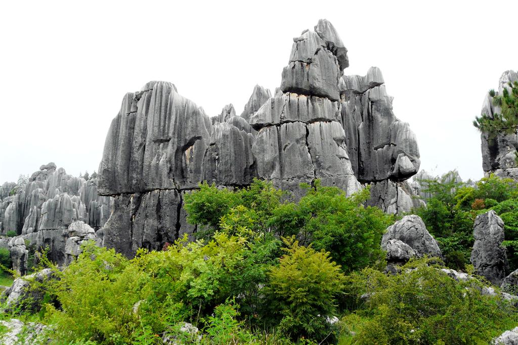 KUNMING - het stenen woud