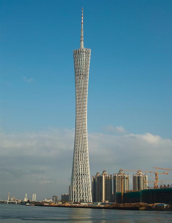 GUANGZHOU - de Canton televisie toren
