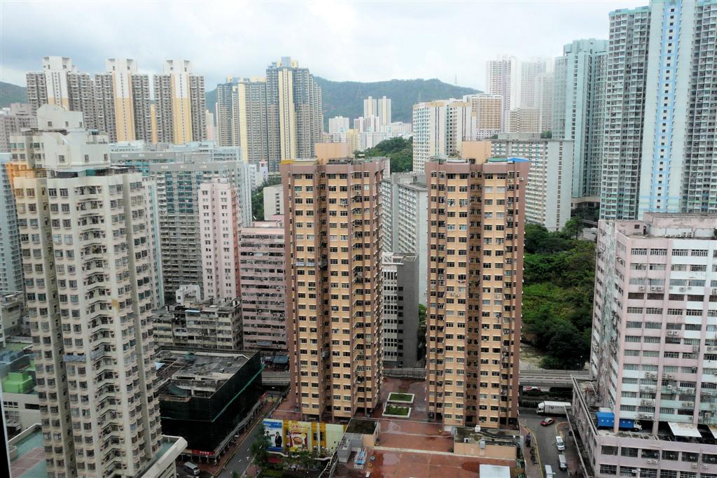 HONG KONG - uitzicht vanaf de hotelkamer