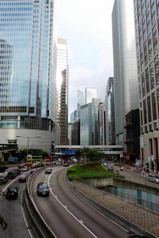 HONG KONG - gebouwen in het centrum