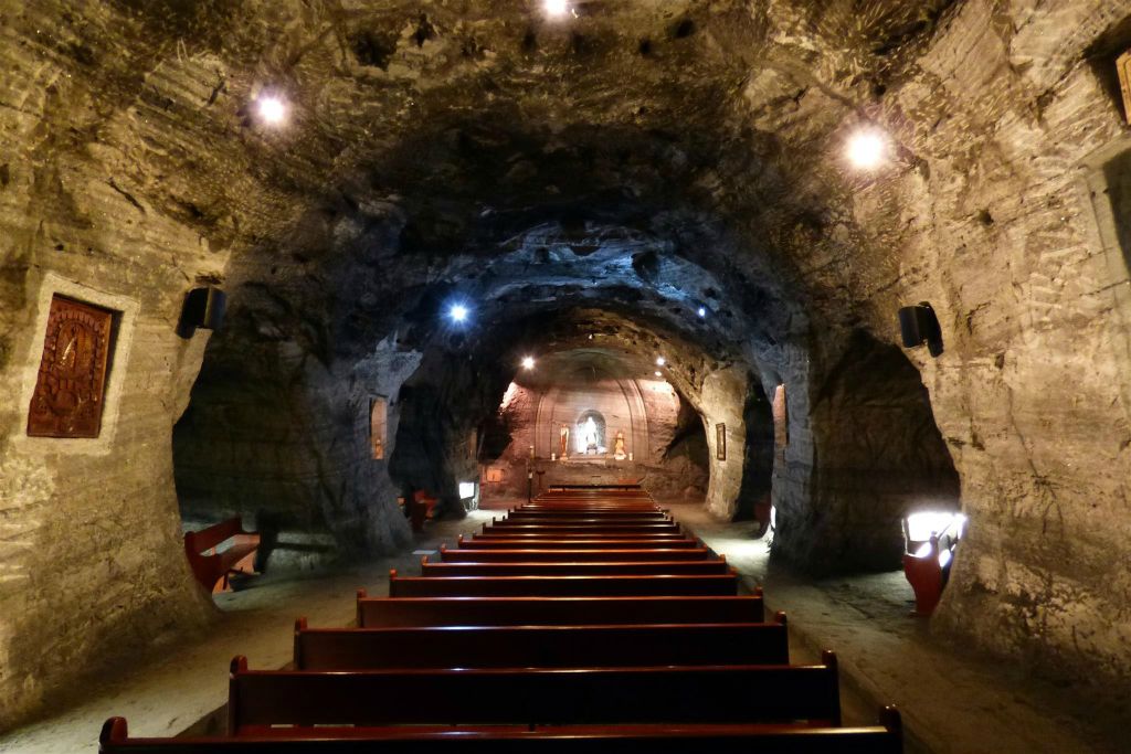 ZIPAQUIRA - een kerk in de zoutmijn