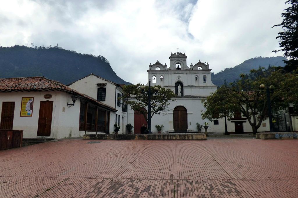 BOGOTA - de kerk van Onze-Lieve-Vrouw van de Wateren