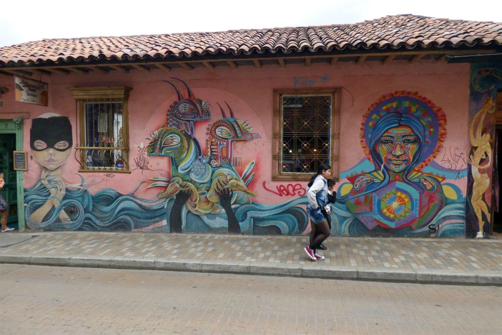 BOGOTA - enkele muurschilderingen