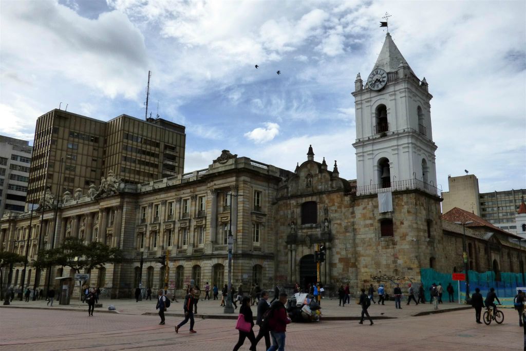 BOGOTA - de kerk van San Francisco