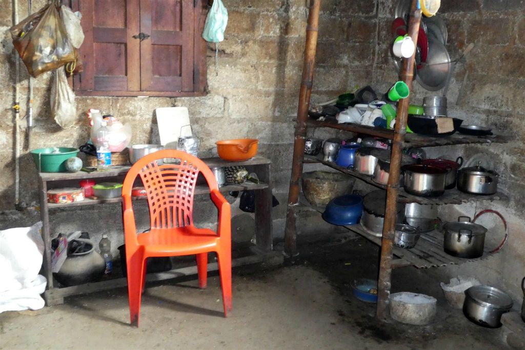 SAN AGUSTIN - een keuken in een typisch Colombiaans huisje