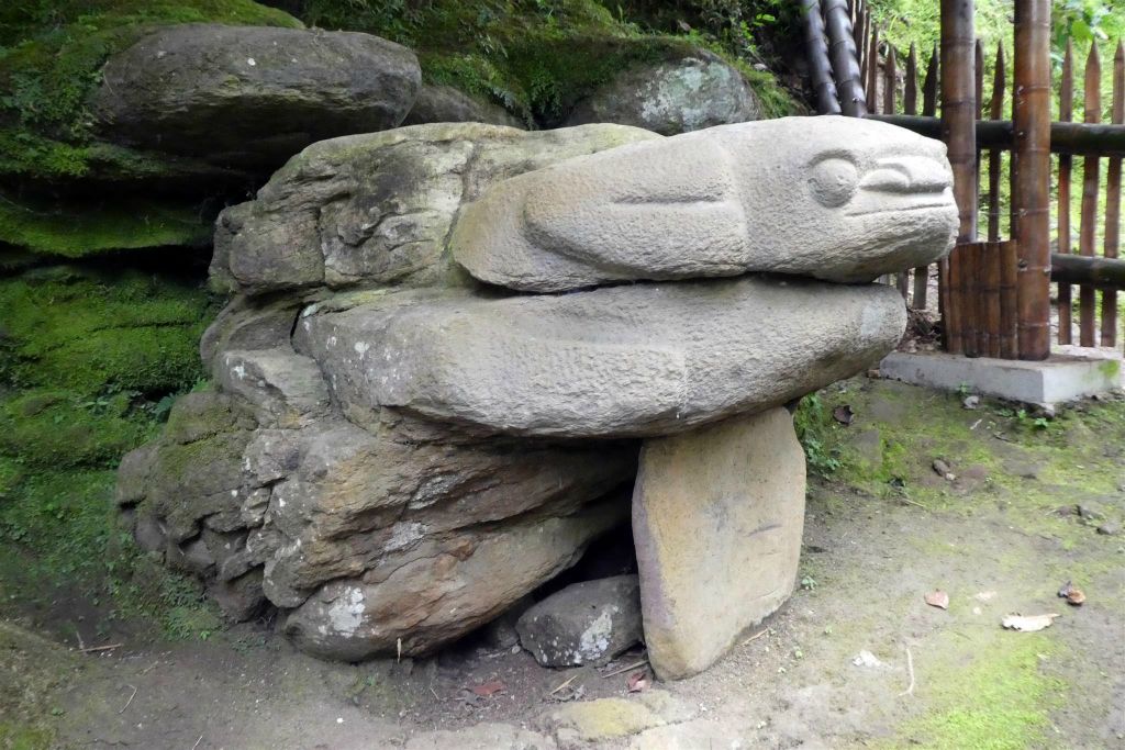 SAN AGUSTIN - een beeld bij het archeologisch park