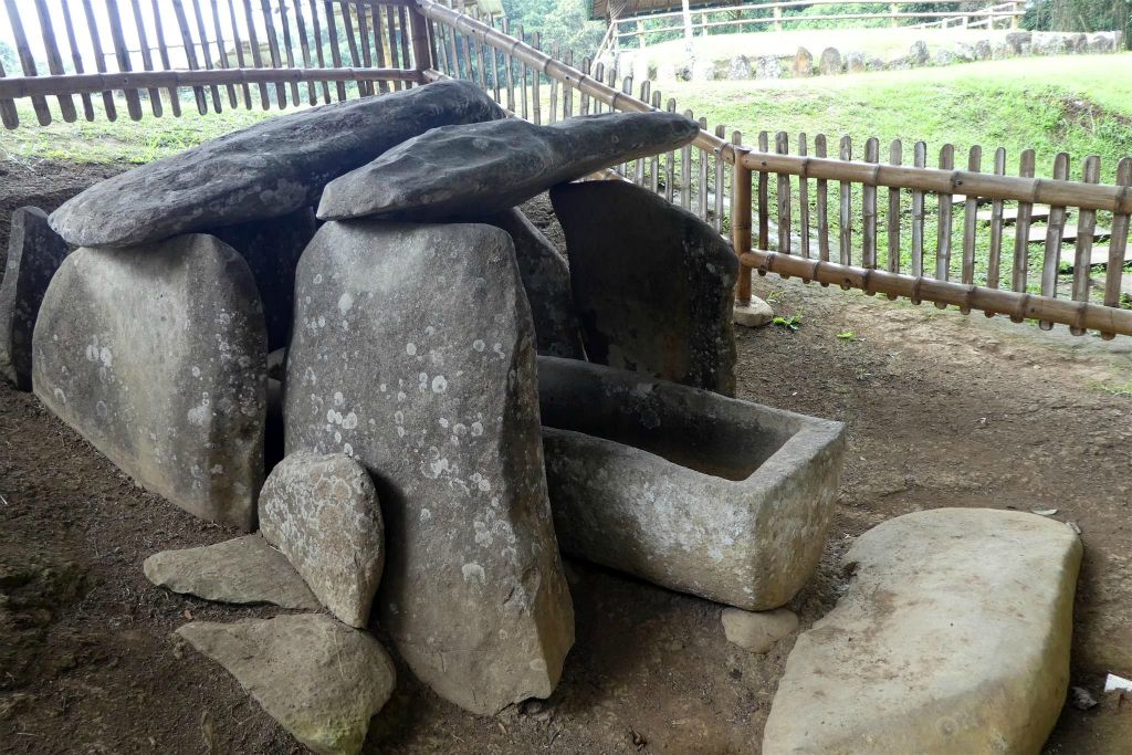 SAN AGUSTIN - een graf bij het archeologisch park Mesita B