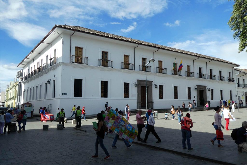 POPAYAN - een overheidsgebouw