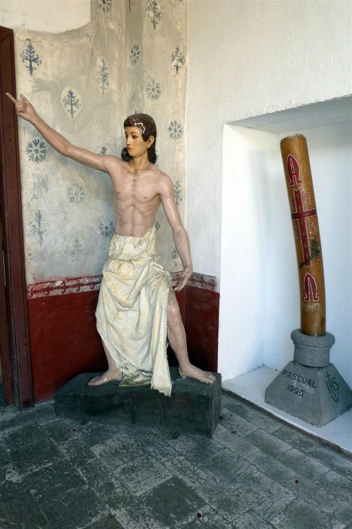 POPAYAN - een beeld in het museum van Junta Permanente Pro Semana Santa de Popayán