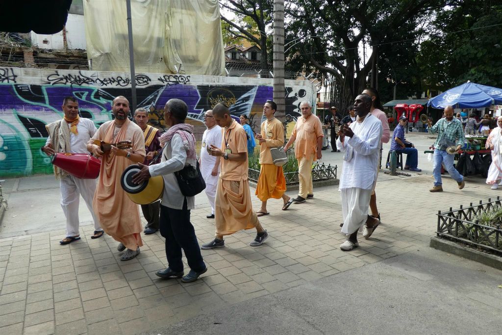 MEDELLIN - een groep van de Hare Krishna-beweging