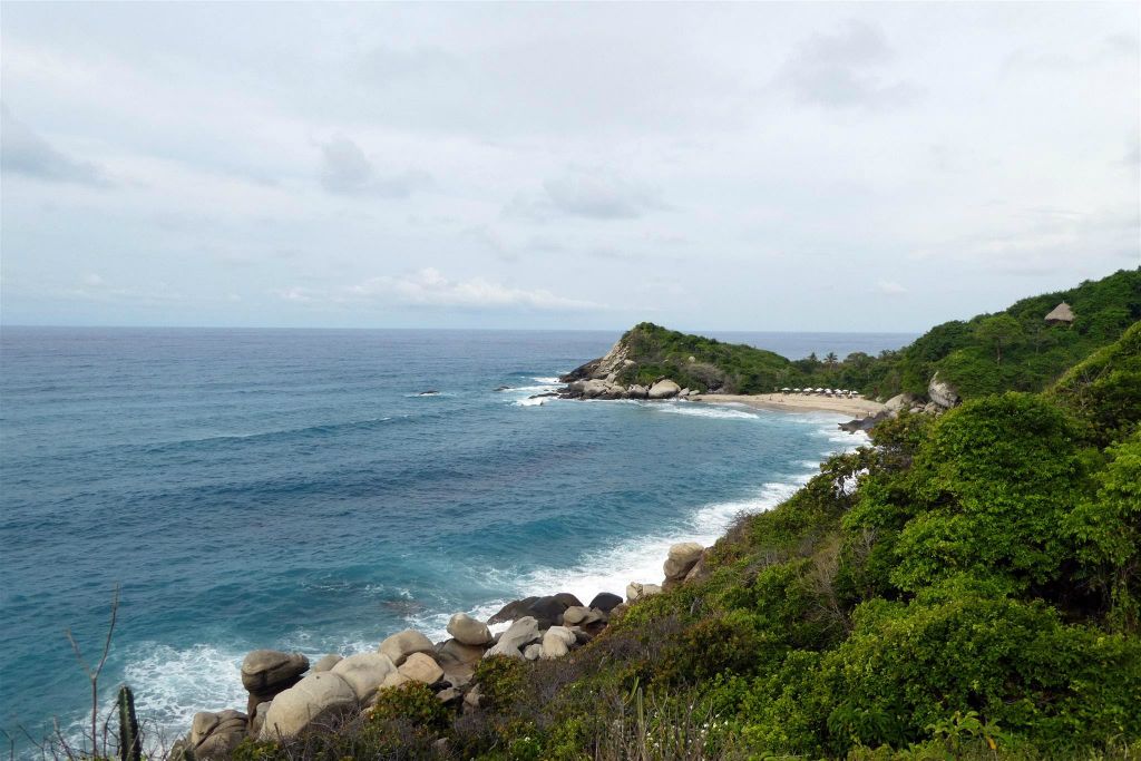 TAYRONA - de Caribische zee bij het nationale park