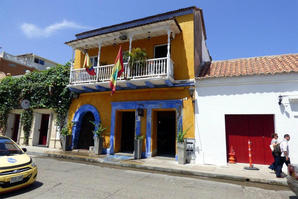 CARTAGENA - het restaurant La Casa de Socorro waar ze traditionele gerechten serveren