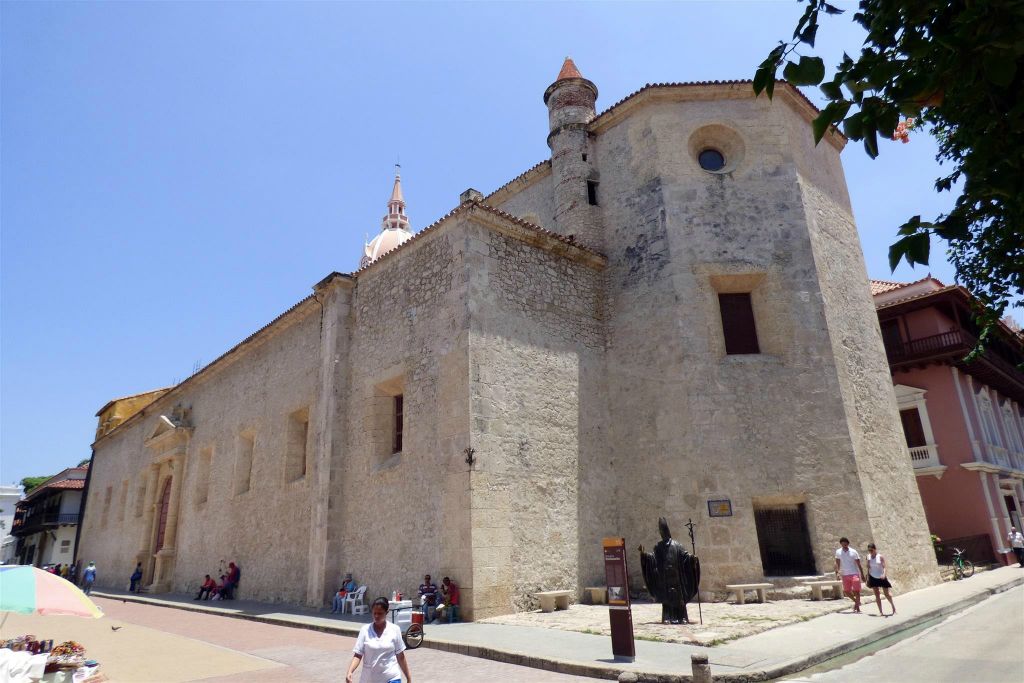 CARTAGENA - de kathedraal Metropolitan Basiliek van St. Catharina van Alexandrië