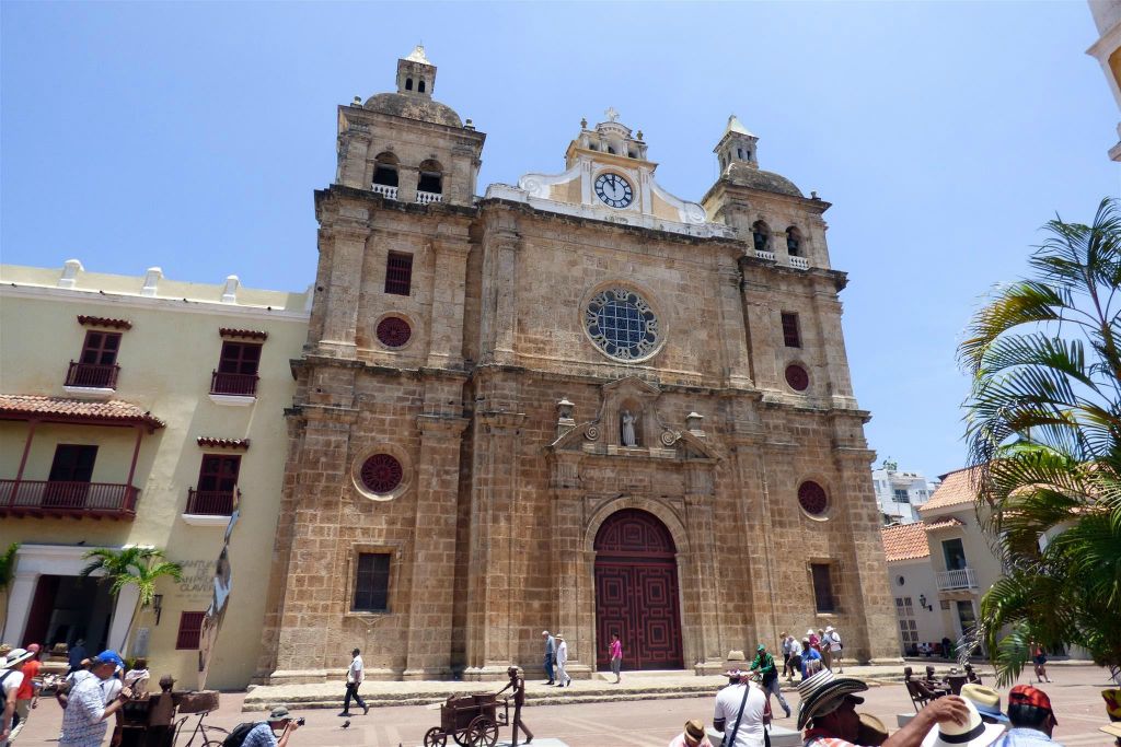 CARTAGENA - de kerk van San Pedro Claver