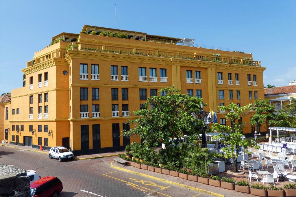 CARTAGENA - het hotel Charleston Santa Teresa