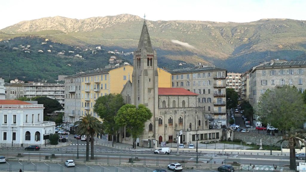 CORSICA - BASTIA - de onze lieve vrouw van Lourdes kerk