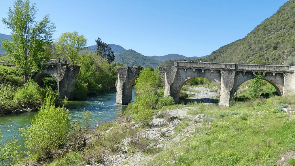 CORSICA - CASTELLO-DI-ROSTINO - de Genuese brug Ponte Novu