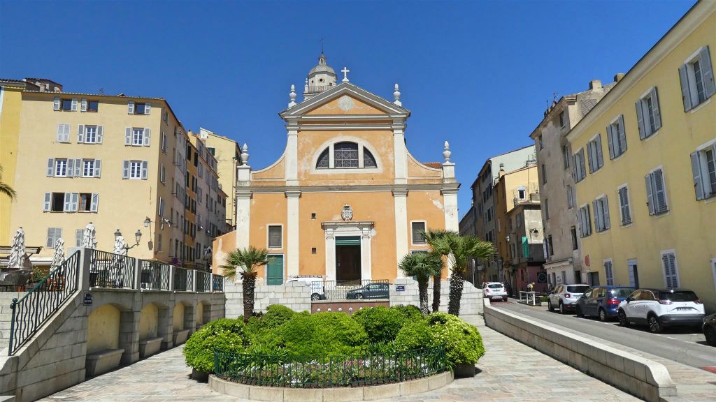 CORSICA - AJACCIO - de kathedraal van Santa Maria Assunta