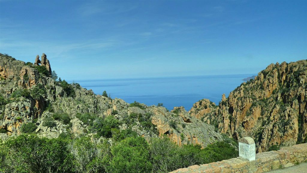 CORSICA - PIANA - het landschap