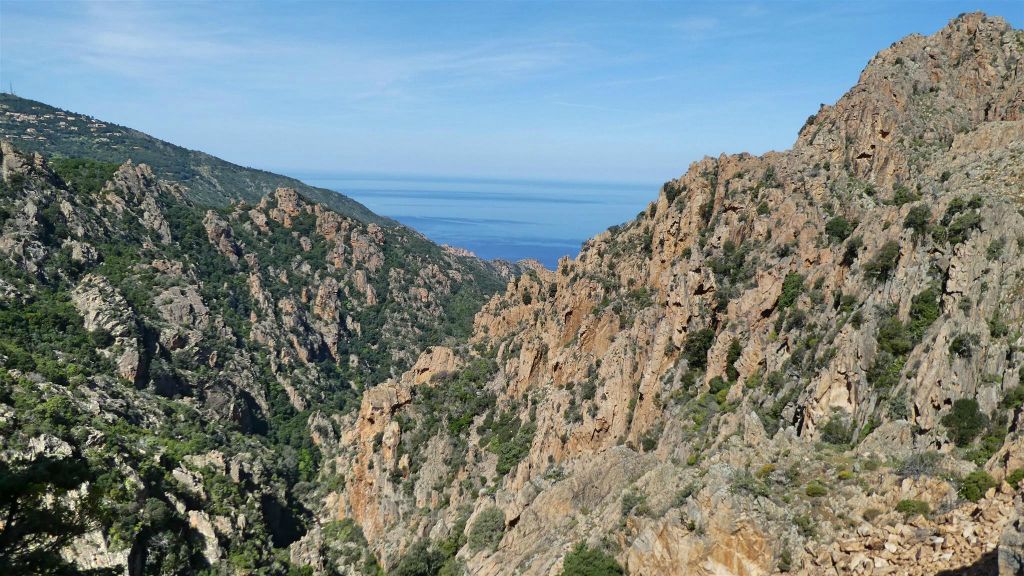 CORSICA - PIANA - het landschap