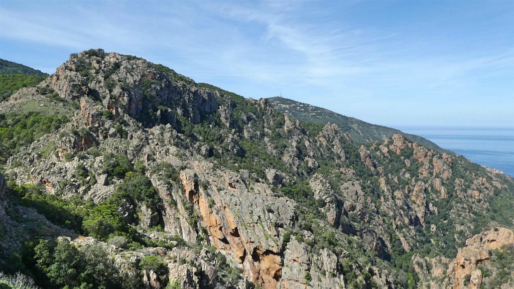 CORSICA - PIANA - het landschap