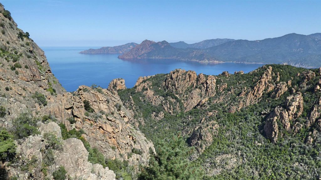CORSICA - PIANA - het landschap