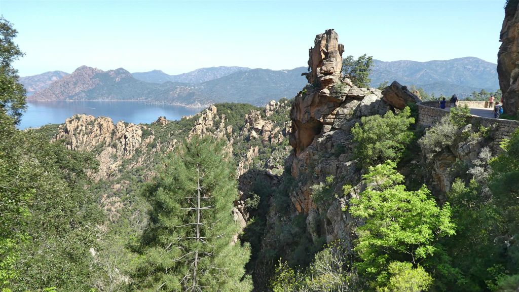 CORSICA - PIANA - het landschap