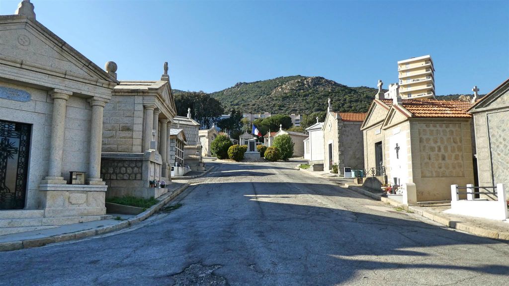 CORSICA - AJACCIO - de begraafplaats Marin Ancien