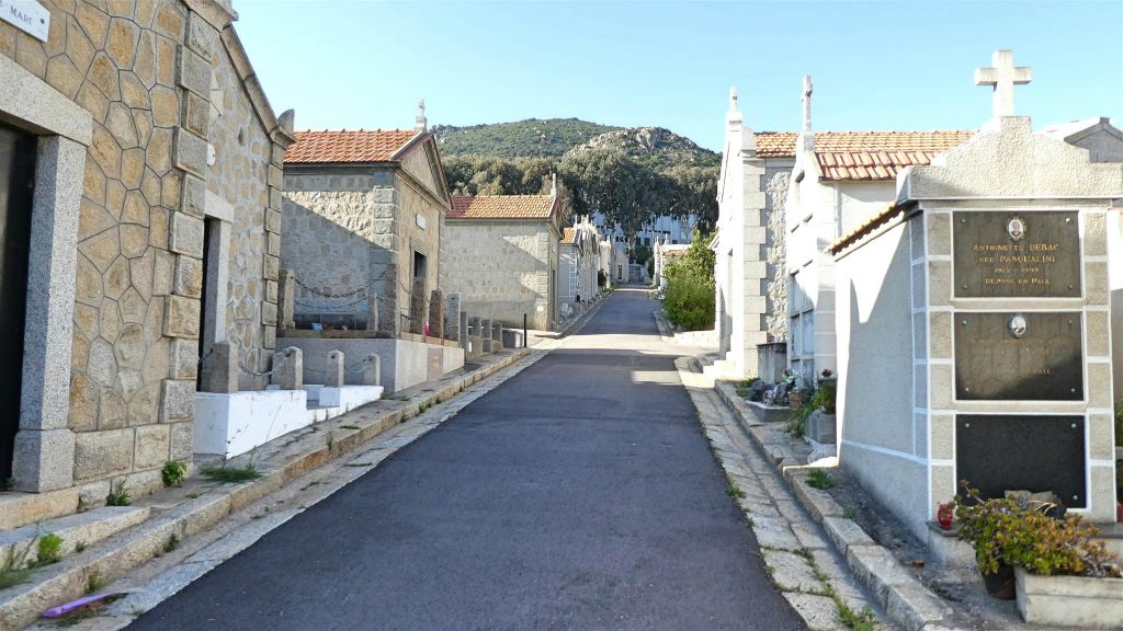 CORSICA - AJACCIO - de begraafplaats Marin Ancien
