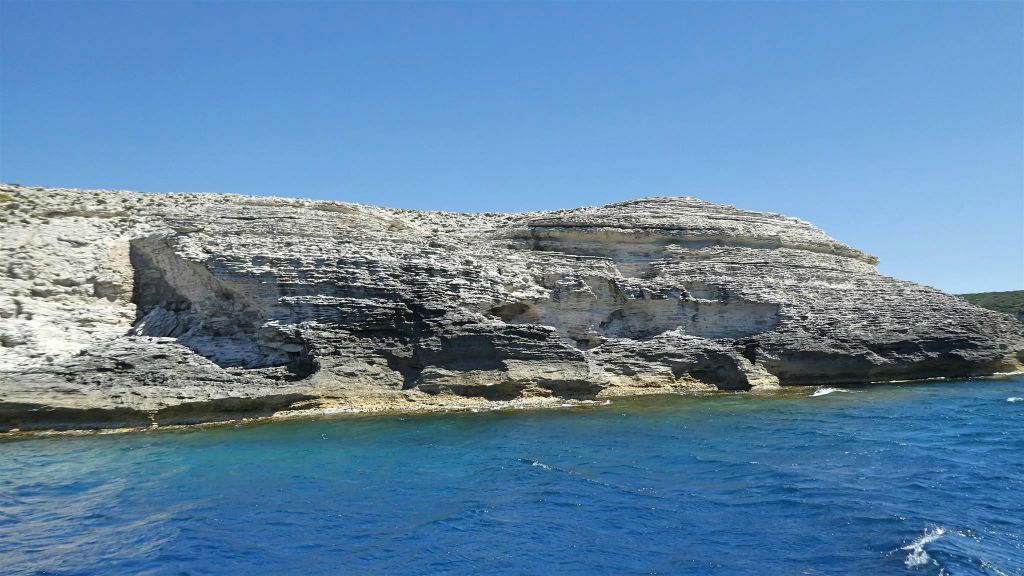 CORSICA - BONIFACIO - de krijtrotsen